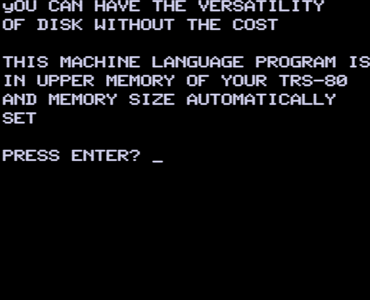 Screen shot